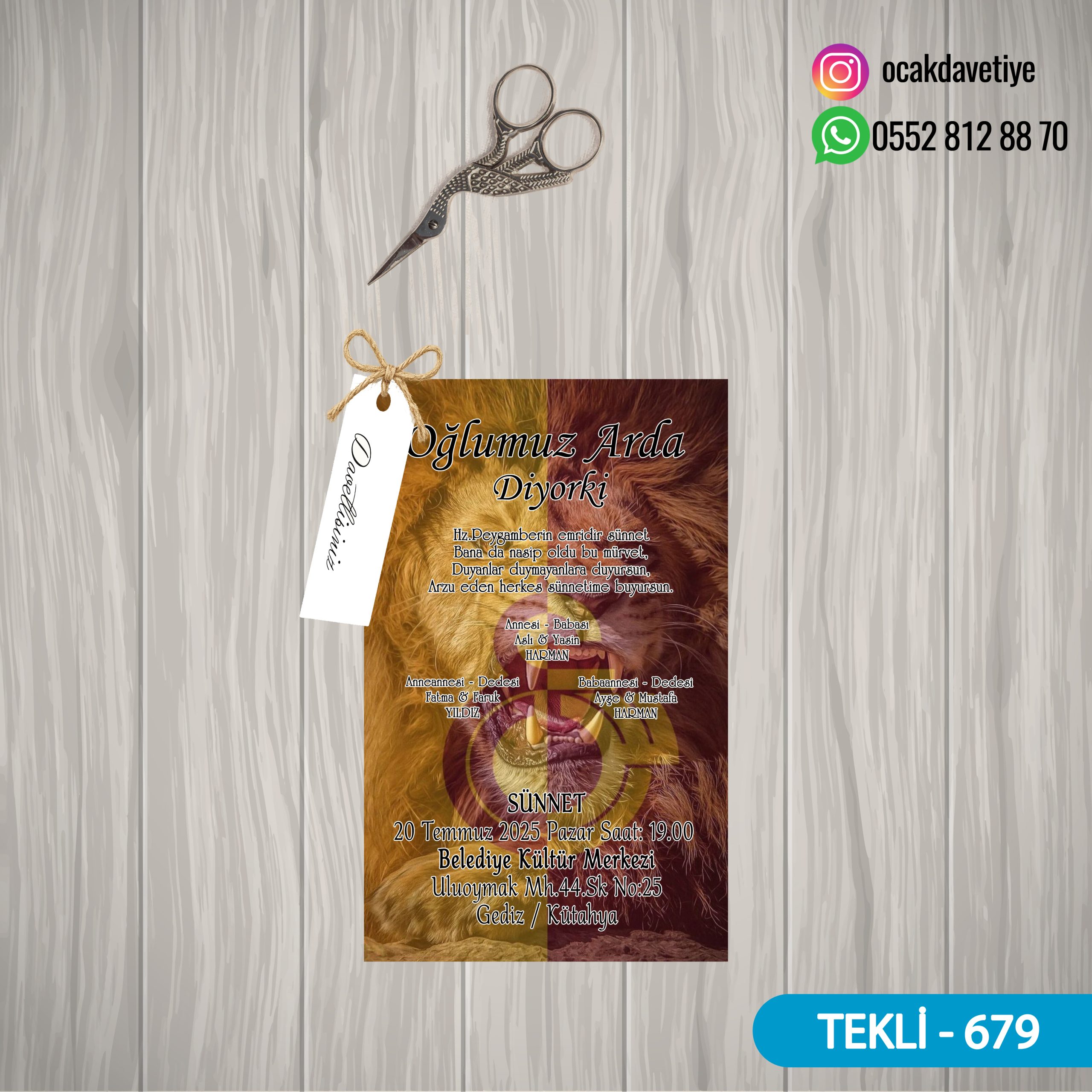 Sünnet Tekli – 675 (Kopya)