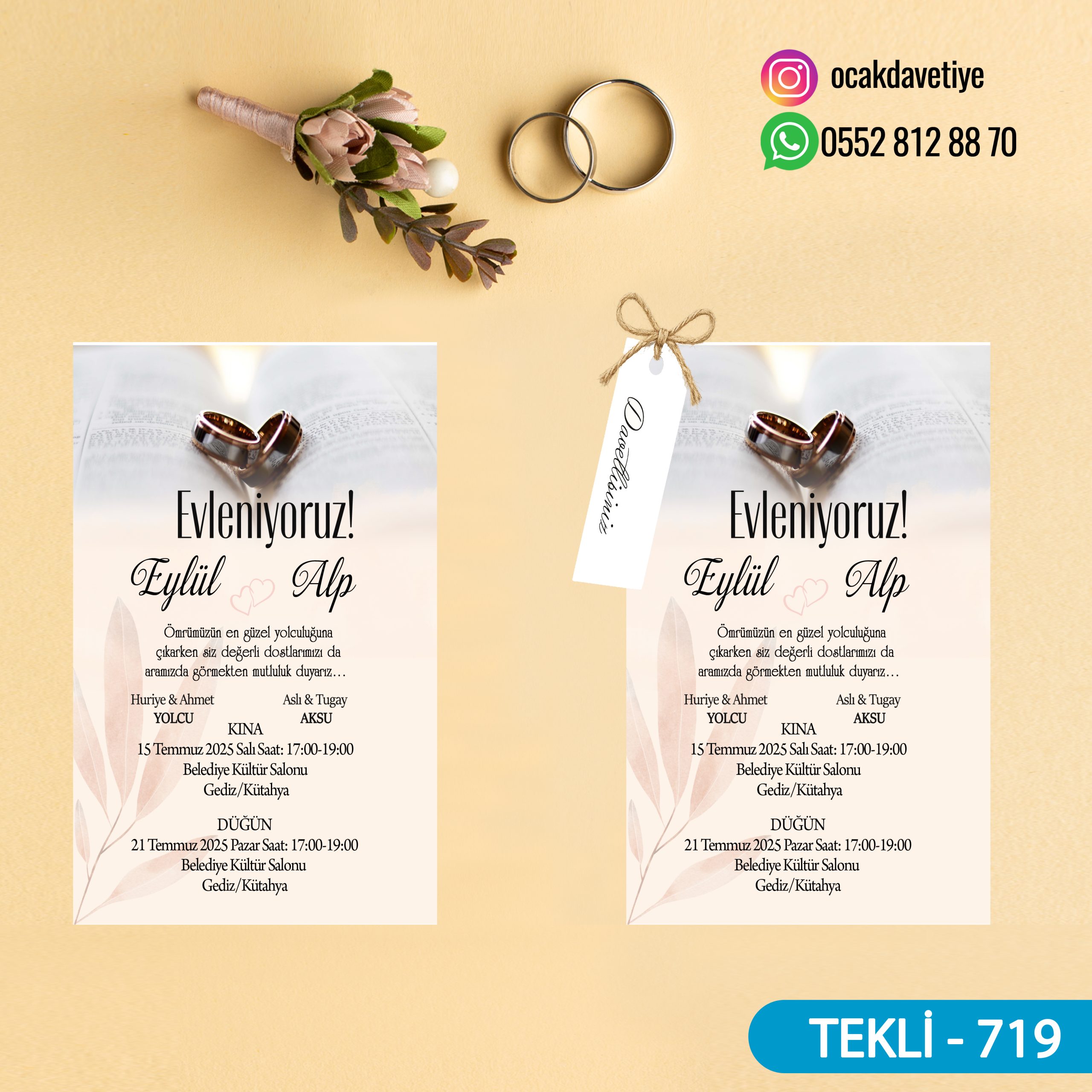 Tekli Düğün – 724
