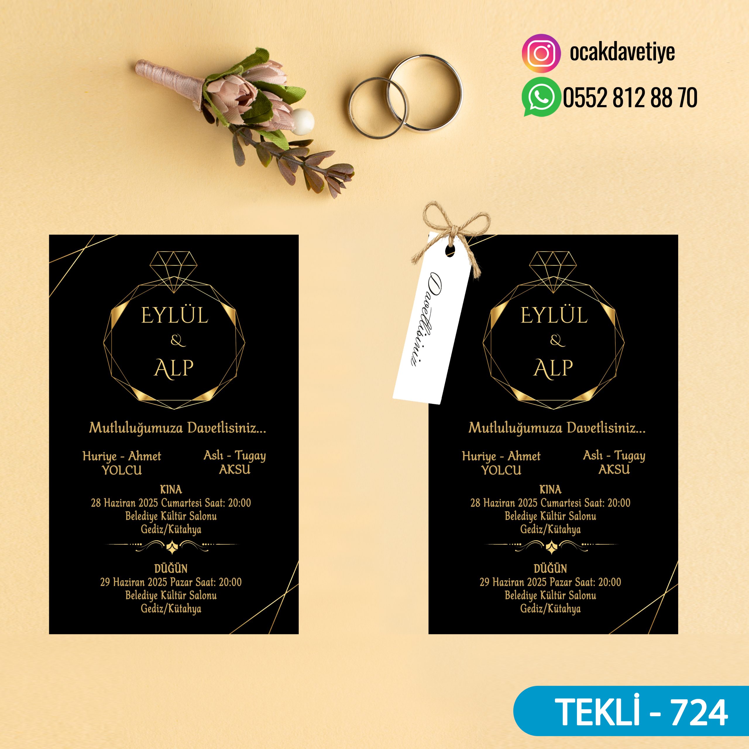 Tekli Düğün – 724