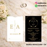Dik Beyaz Baskılı Davetiye – DB719 (Kopya)
