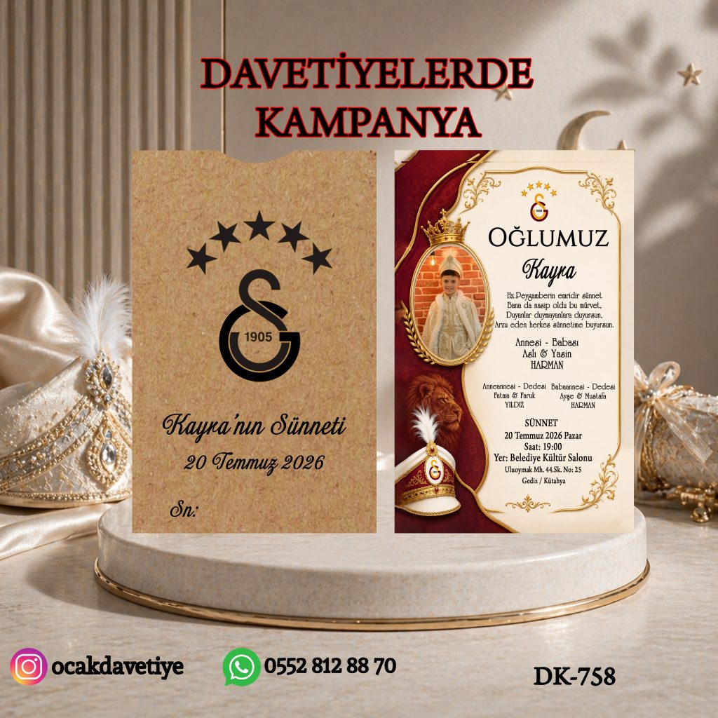 Dik Baskılı Kraft Zarflı – DK-757 (Kopya)