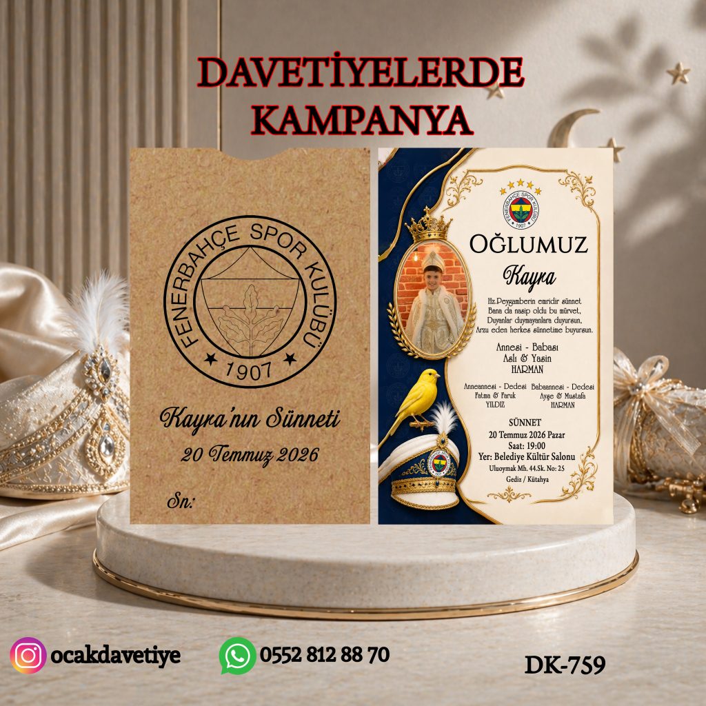 Dik Baskılı Kraft Zarflı – DK-758 (Kopya)