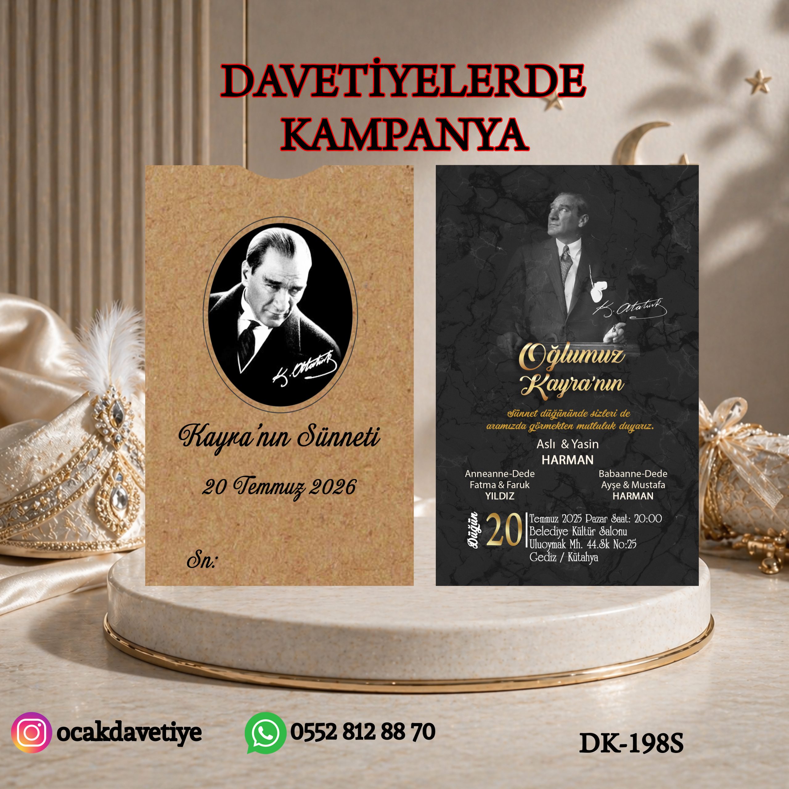 Dik Baskılı Kraft Zarflı – DK-760 (Kopya)
